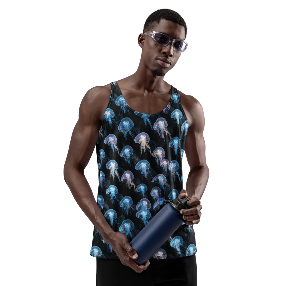 Deep-sea Reverie on Men's Tank Top — Front