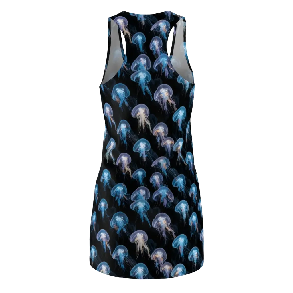 Deep-sea Reverie on Racerback Dress — Back