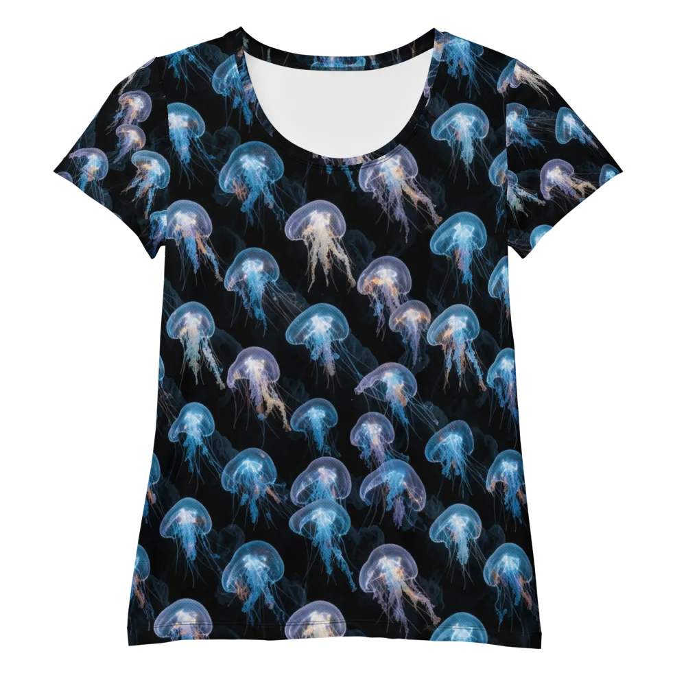 Deep-sea Reverie on Women's Athletic T-Shirt — Front