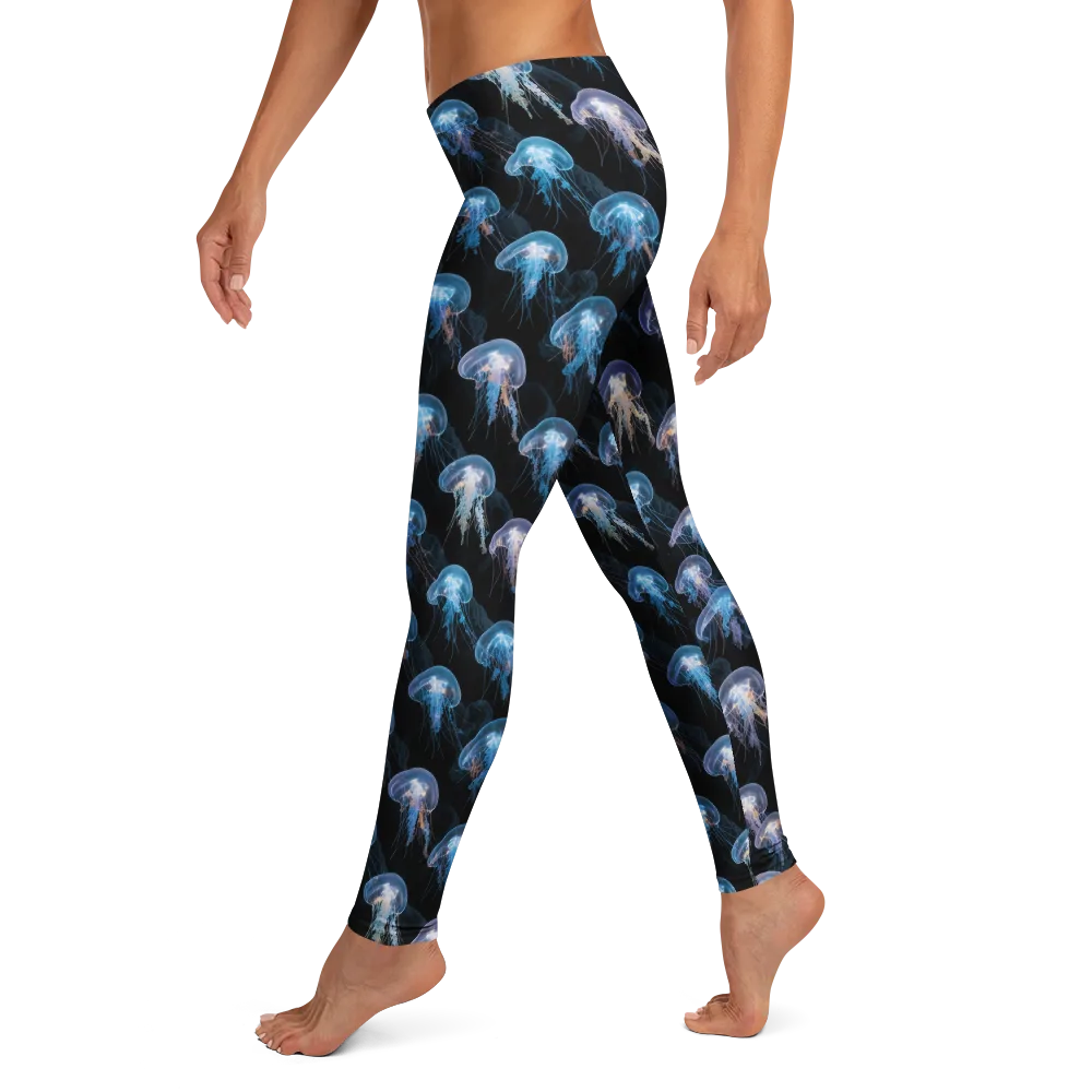 Deep-sea Reverie on Leggings — Left