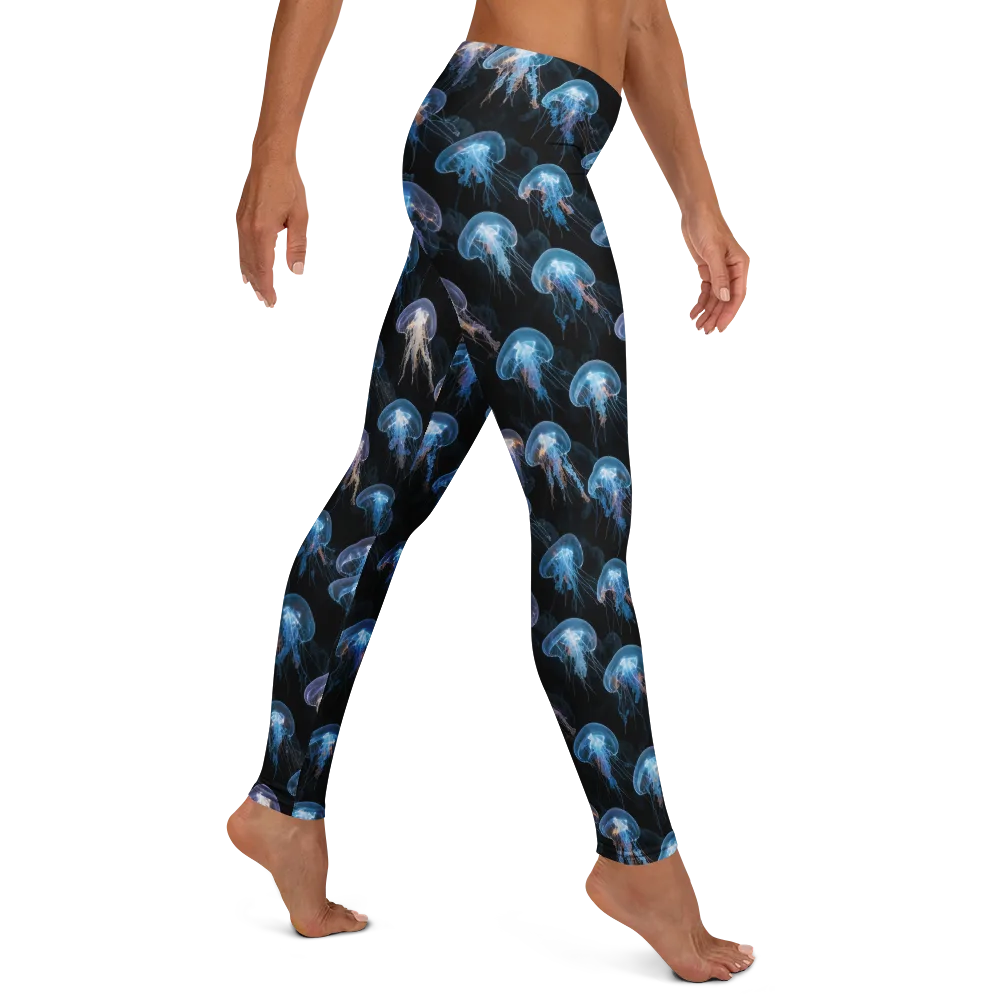 Deep-sea Reverie on Leggings — Right