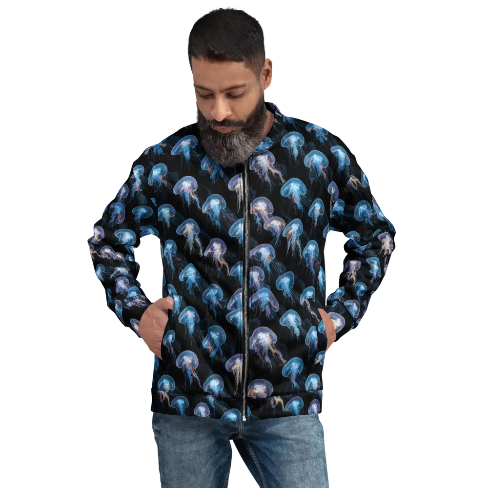 Deep-sea Reverie on Bomber Jacket — Front