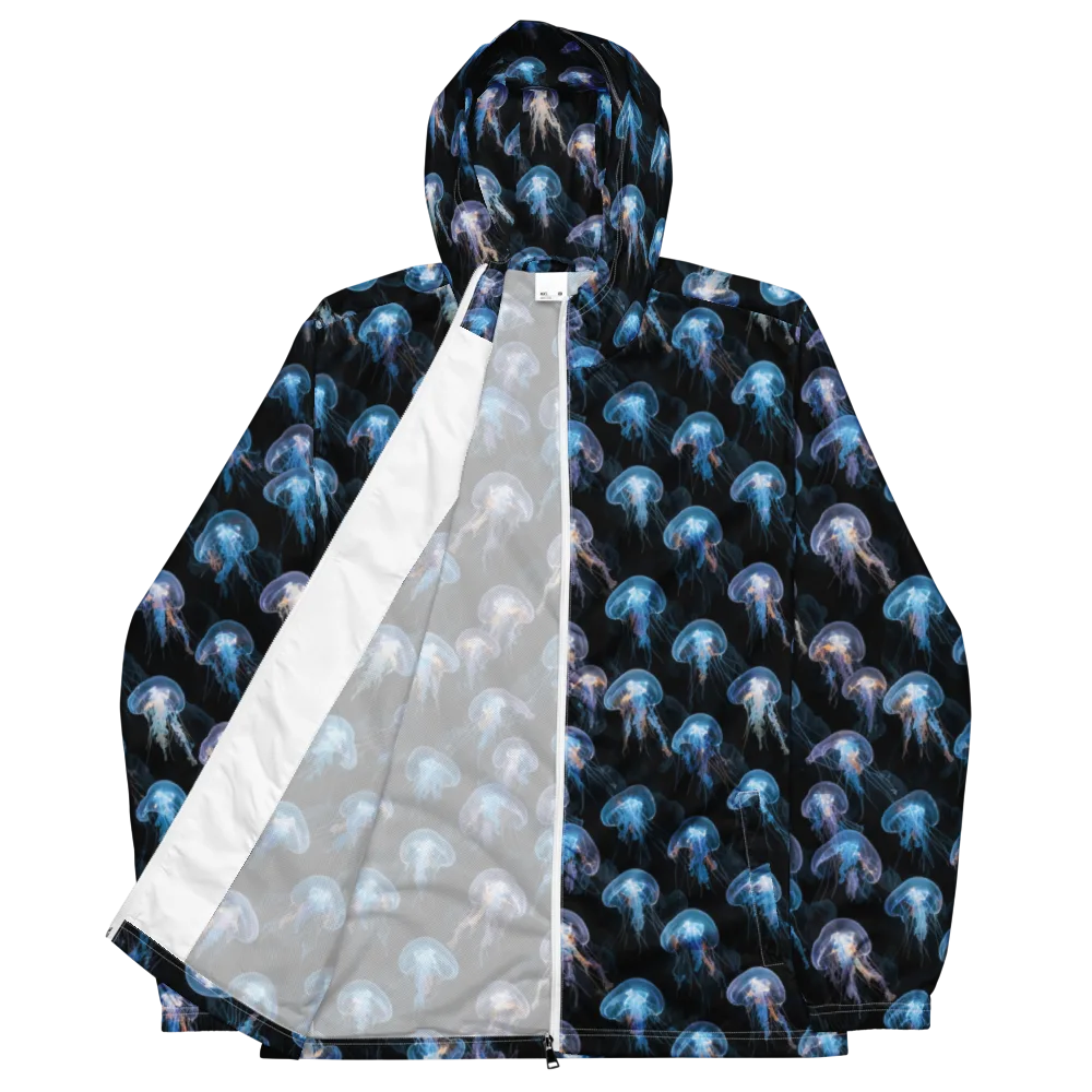 Deep-sea Reverie on Men's Windbreaker — Front