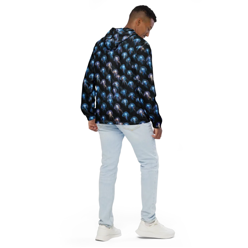 Deep-sea Reverie on Men's Windbreaker — Back
