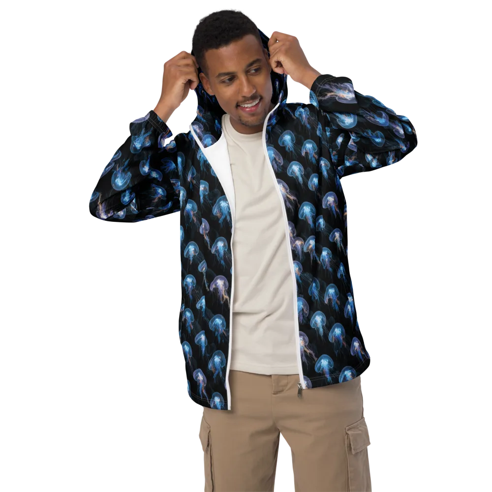 Deep-sea Reverie on Men's Windbreaker — Front