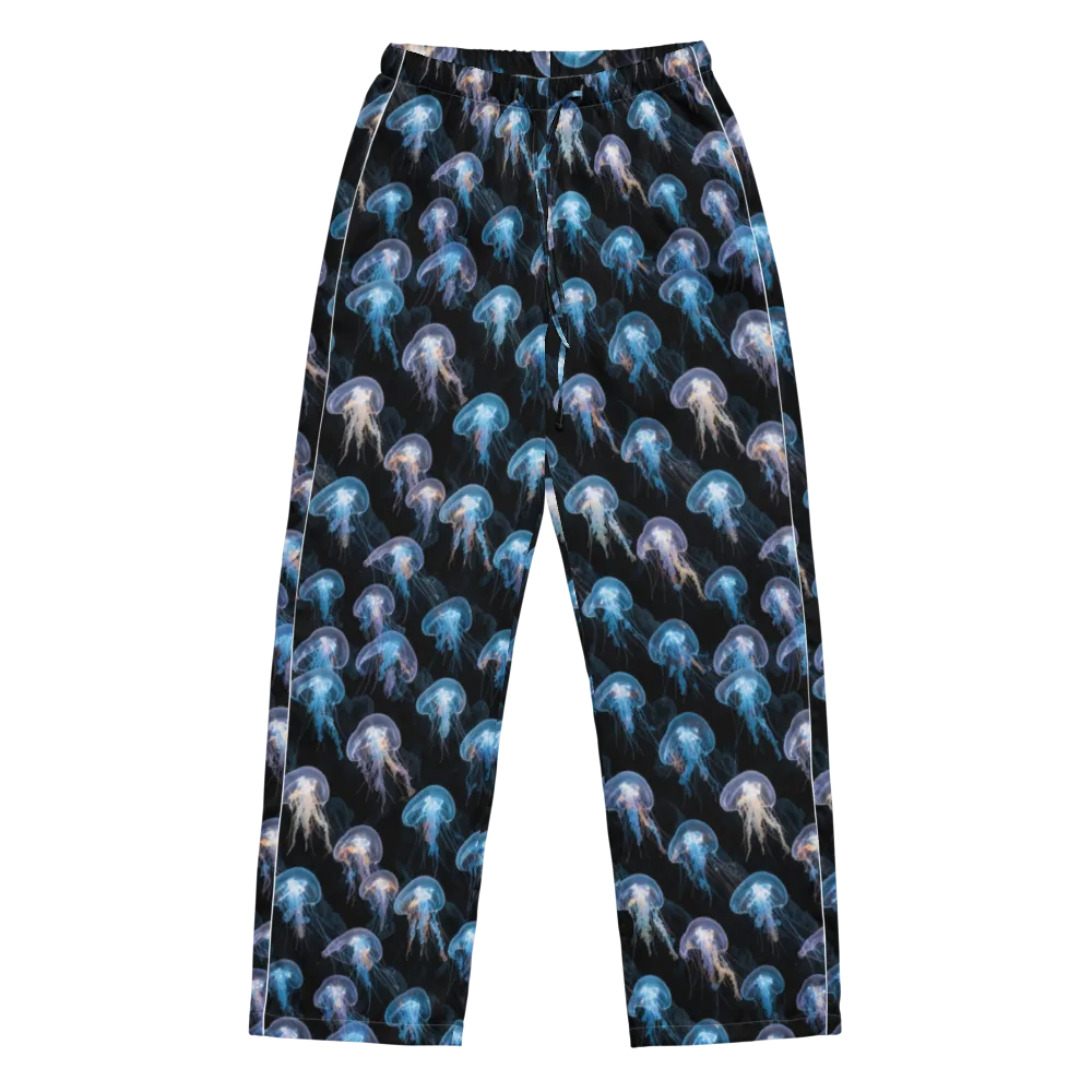 Deep-sea Reverie on Women's Pajama Pants — Front