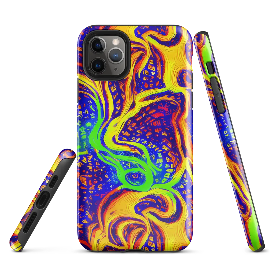 Firewater Maze on Tough Case for iPhone® — Front
