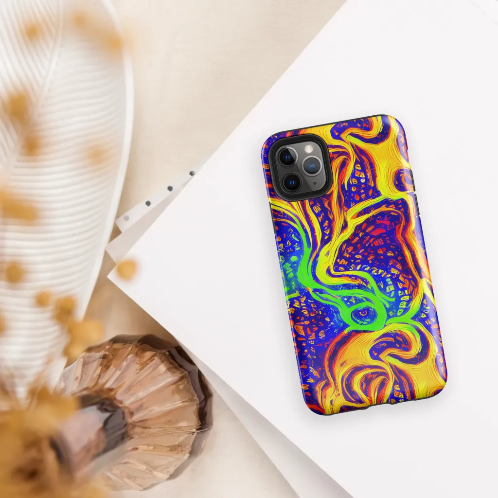 Firewater Maze on Tough Case for iPhone® — Front