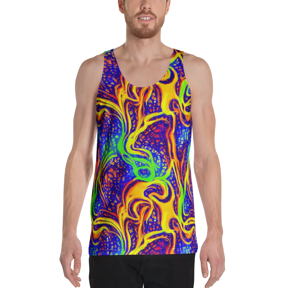 Firewater Maze on Men's Tank Top — Front