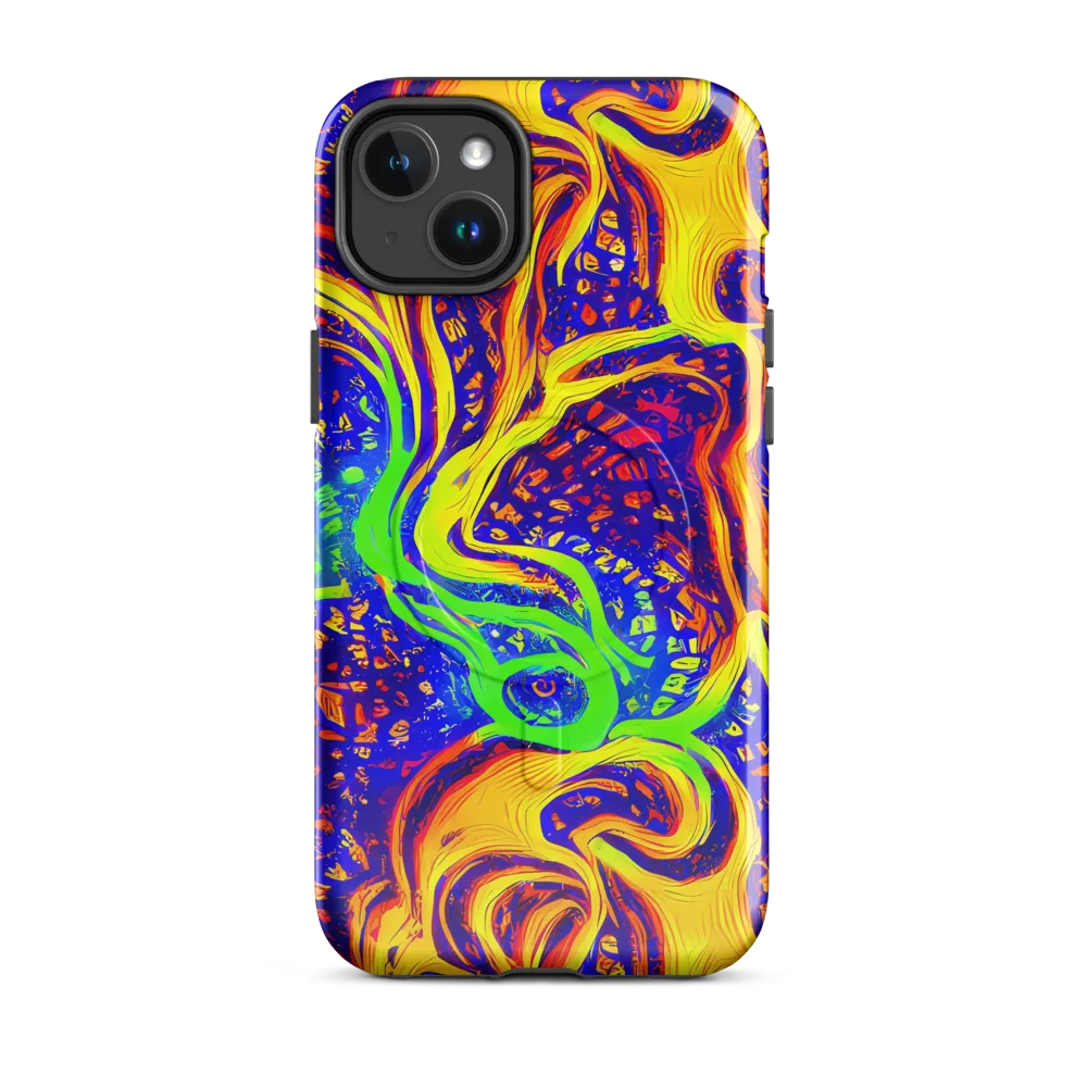 Firewater Maze on MagSafe Tough Case for iPhone® — Front