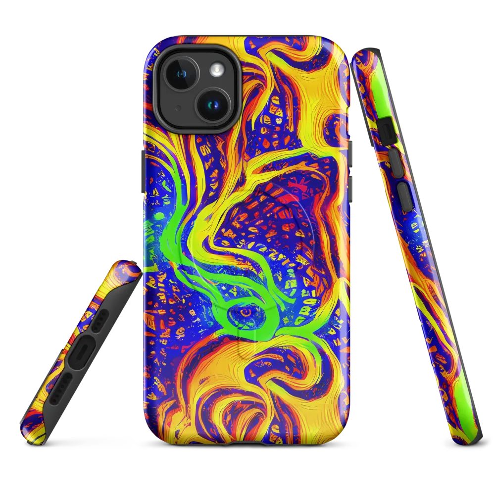 Firewater Maze on MagSafe Tough Case for iPhone® — Front