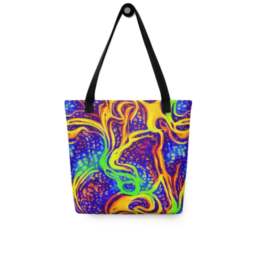 Firewater Maze on a Tote Bag