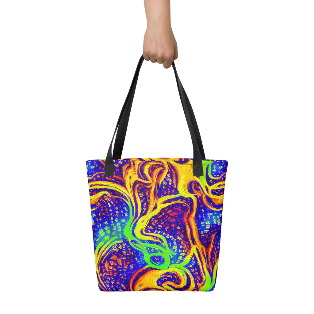 Firewater Maze on Tote Bag — Front