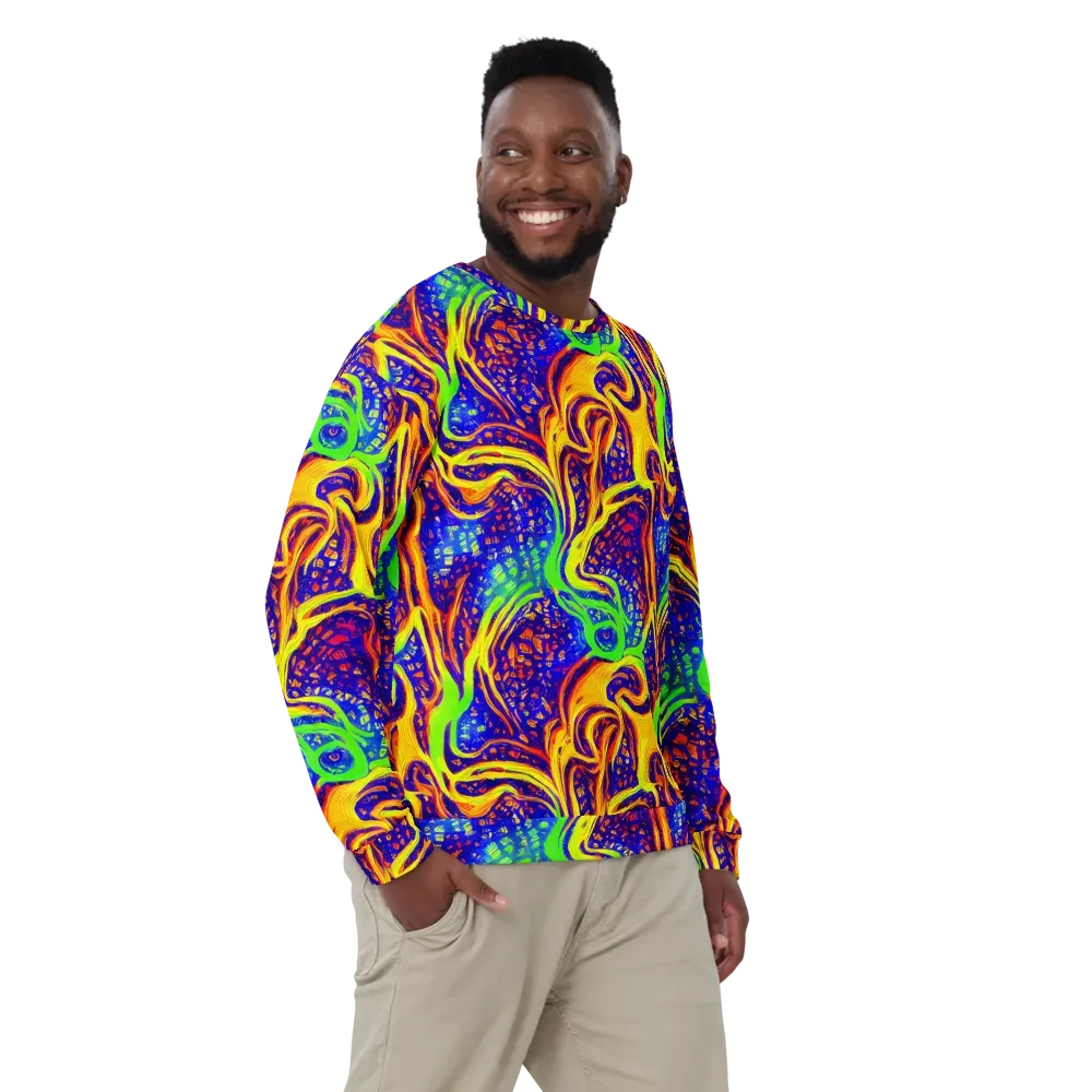 Firewater Maze on Sweatshirt — Front