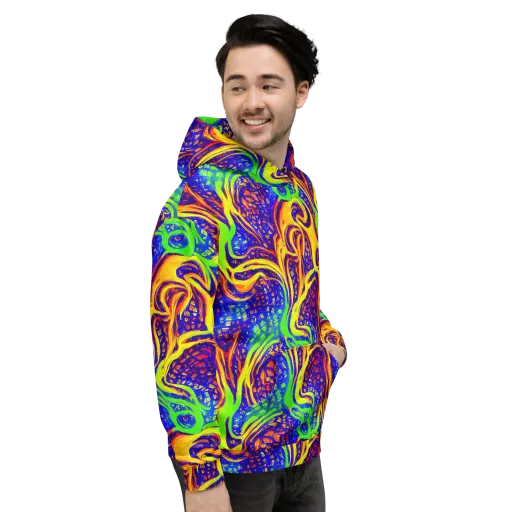 Firewater Maze on a Hoodie