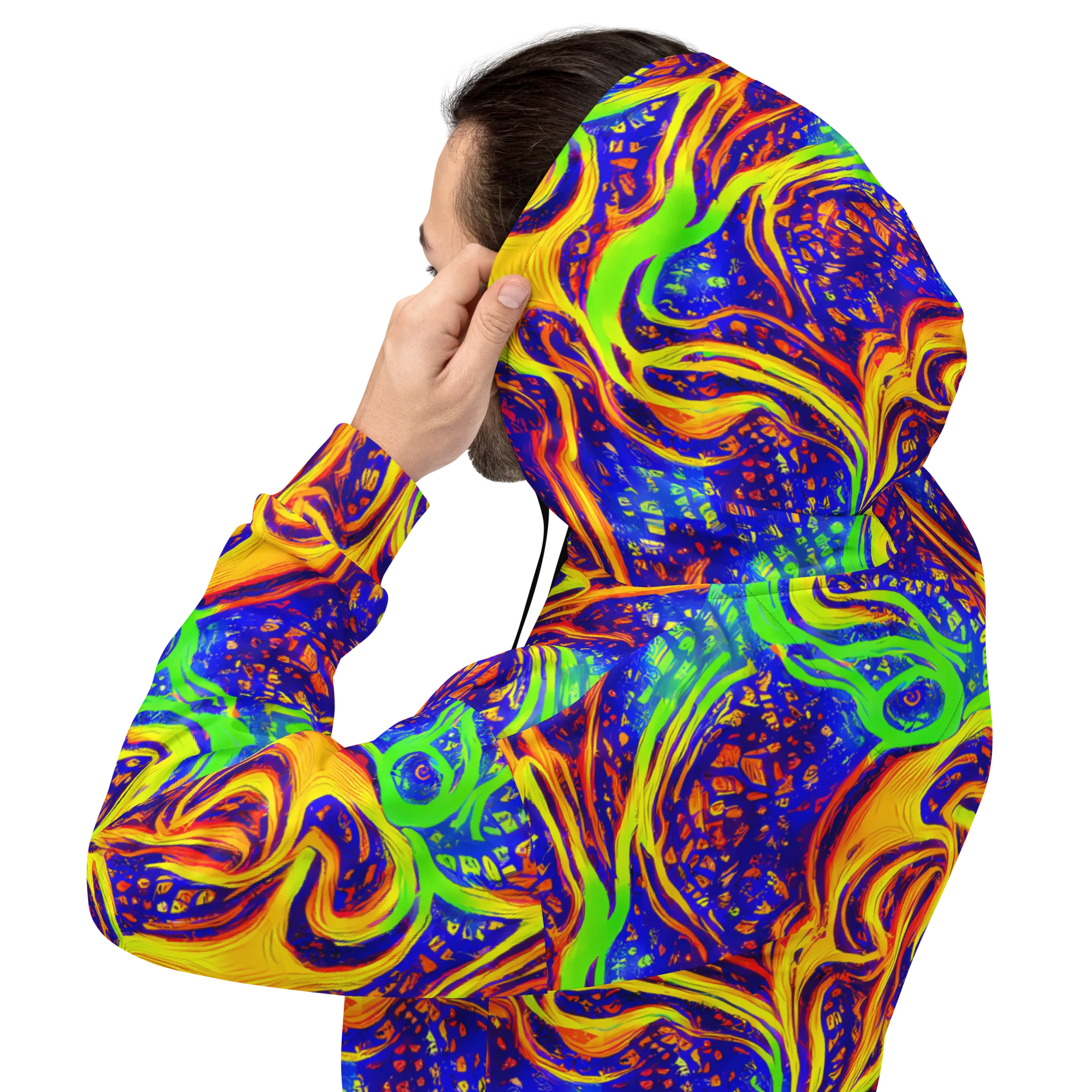 Firewater Maze on Hoodie — Back