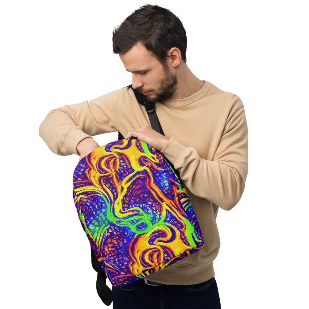 Firewater Maze on Minimalist Backpack — Front