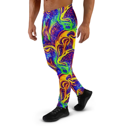 Firewater Maze on a Men's Joggers
