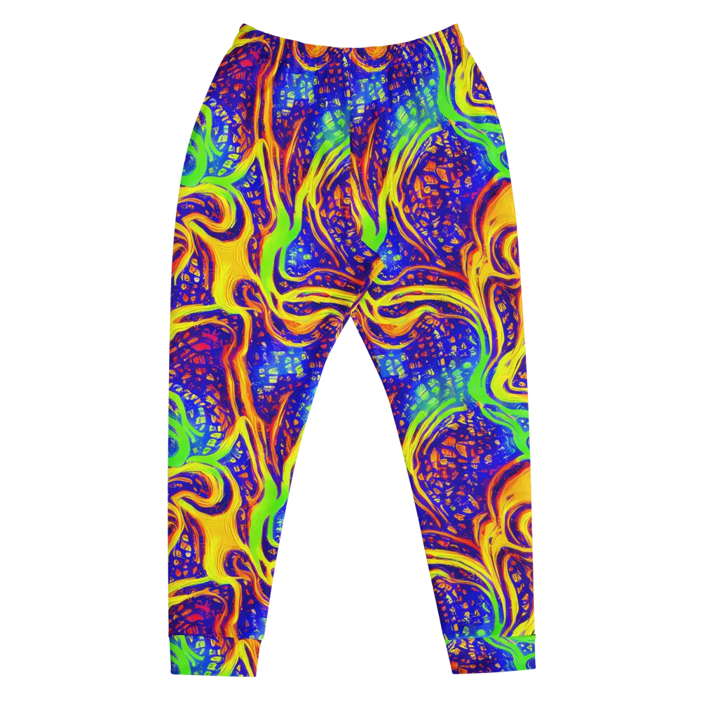 Firewater Maze on Men's Joggers — Front