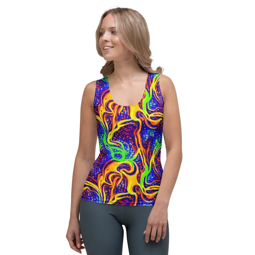 Firewater Maze on Women's Tank Top — Front