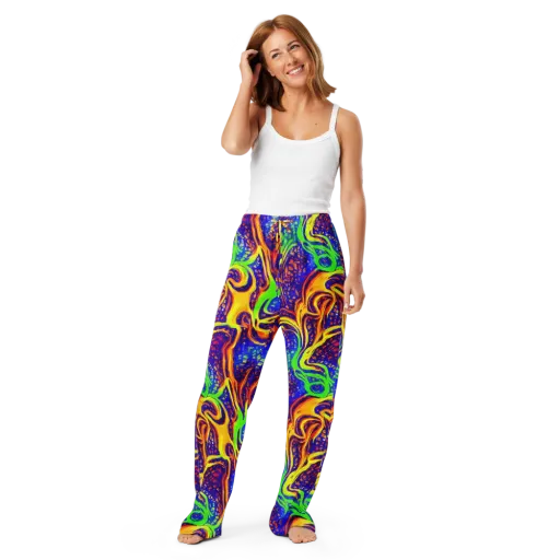 Firewater Maze on a Women's Pajama Pants