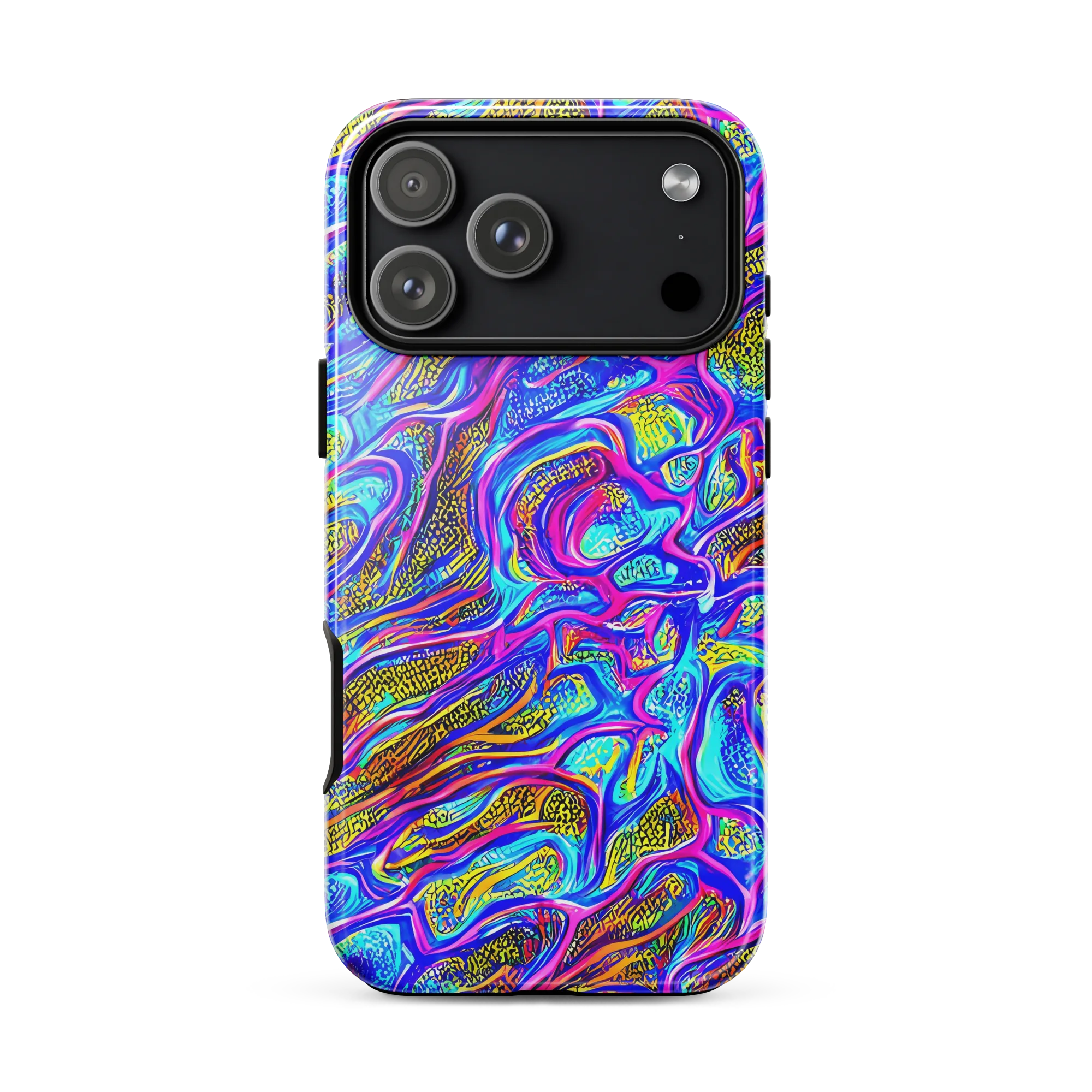 Fluorescent Jungle on Tough Case for iPhone® — Front