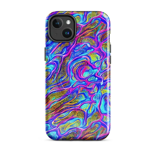 Fluorescent Jungle on a MagSafe Tough Case for iPhone®