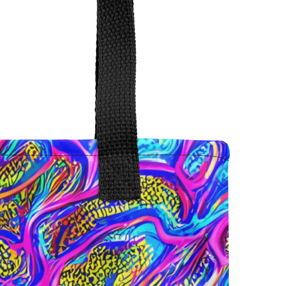 Fluorescent Jungle on Tote Bag — Product details
