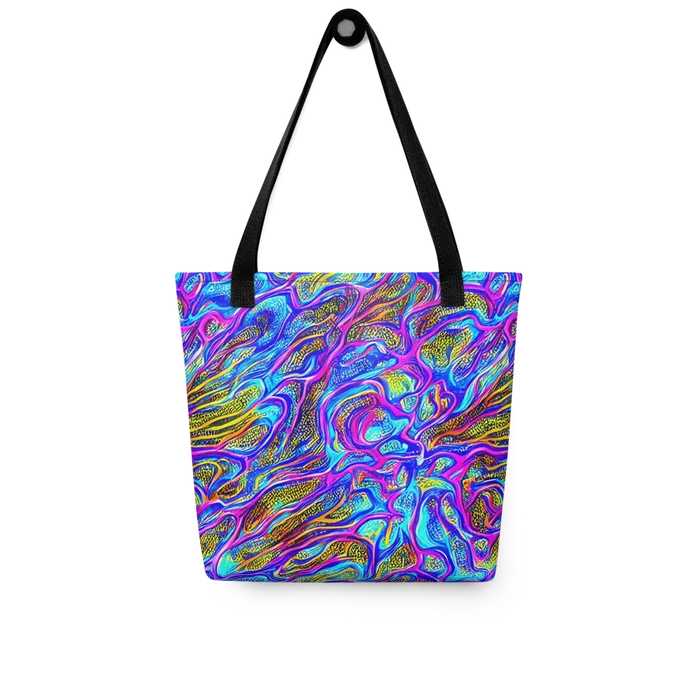 Fluorescent Jungle on Tote Bag — Front