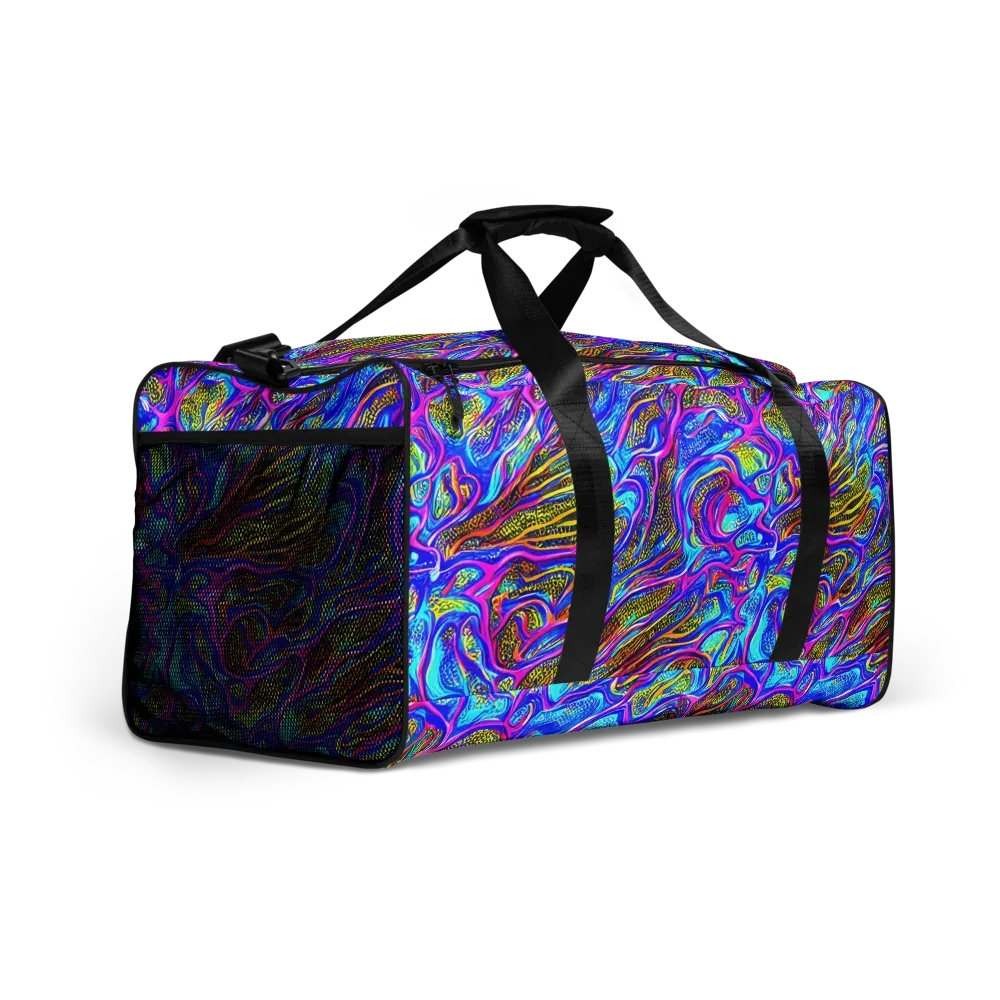 Fluorescent Jungle on Duffle Bag — Right Front