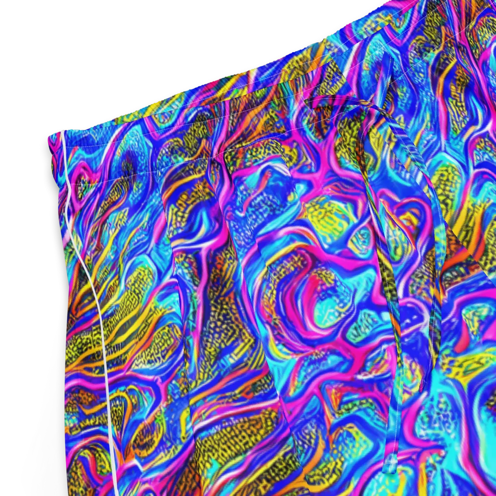 Fluorescent Jungle on Women's Pajama Shorts — Product details