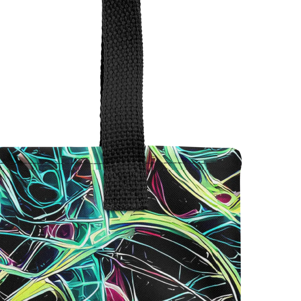 Vivid Circuitry on Tote Bag — Product details