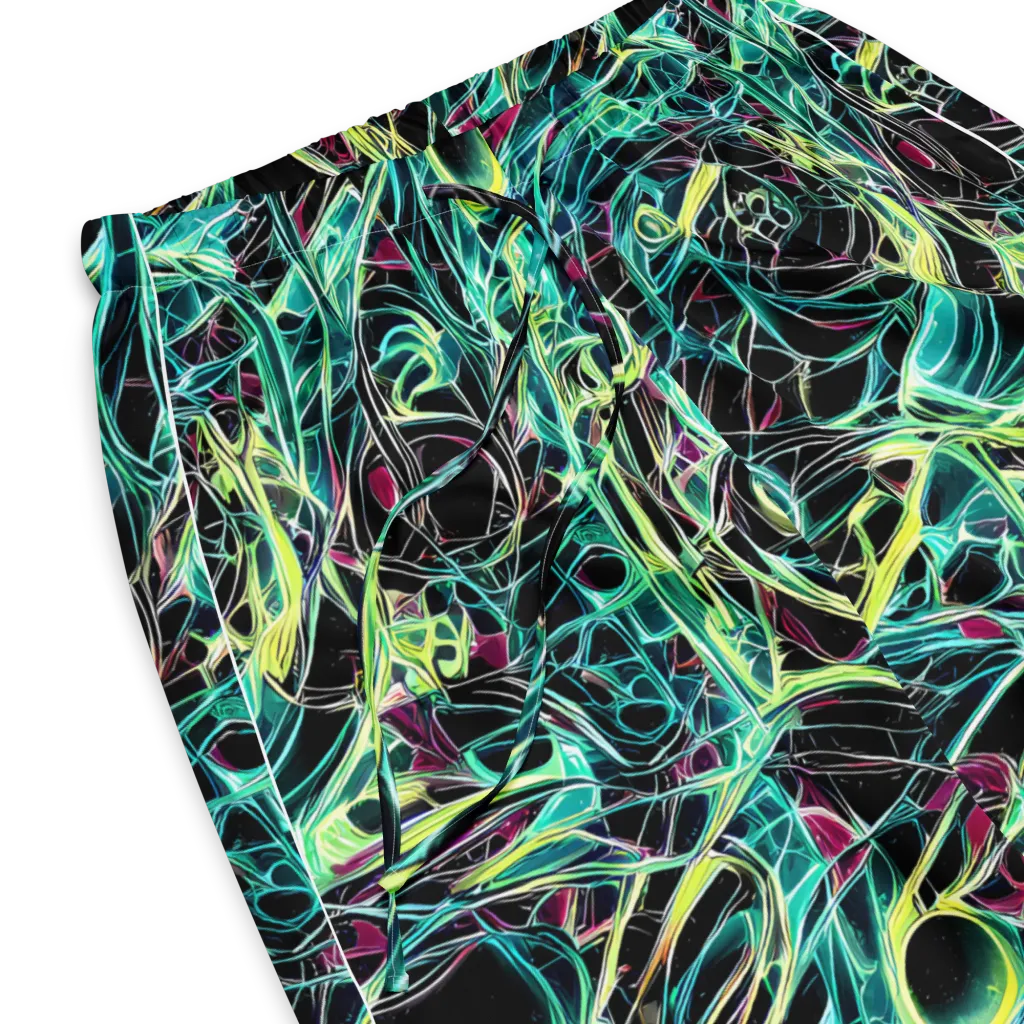 Vivid Circuitry on Women's Pajama Pants — Product details