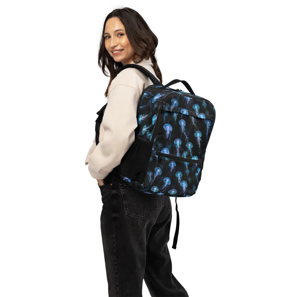 Deep Sea Reverie on Utility Backpack — Back