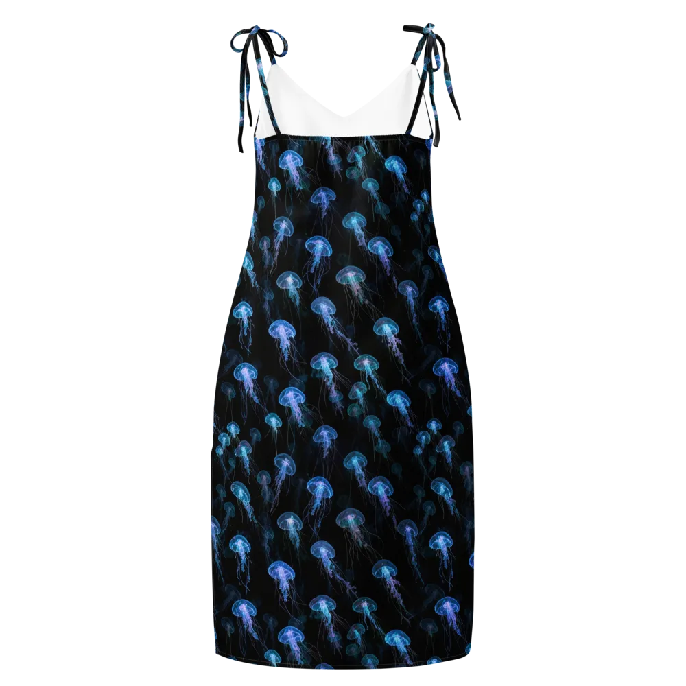 Deep Sea Reverie on Slip Dress — Back
