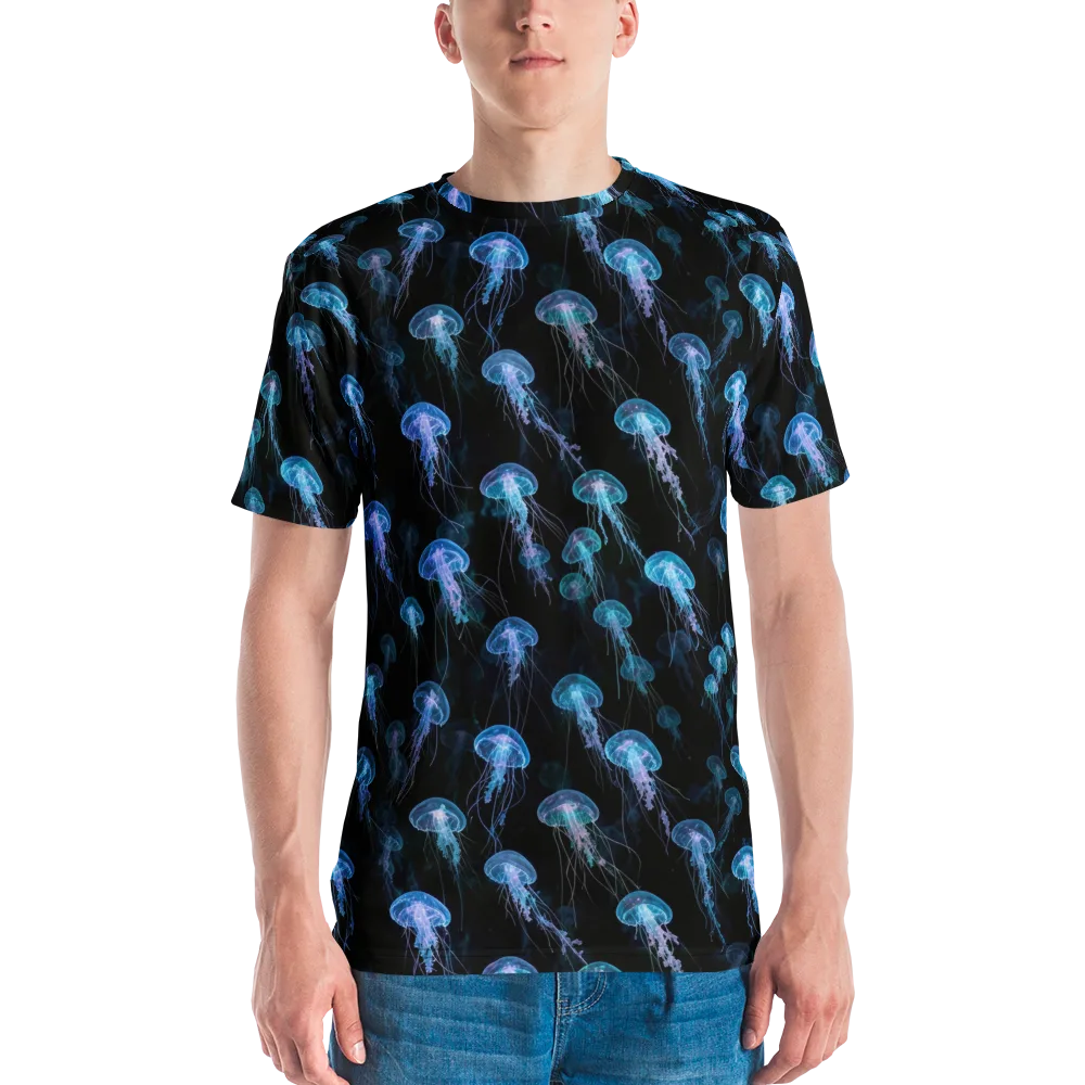 Deep Sea Reverie on Men's Crew Neck T-Shirt — Front