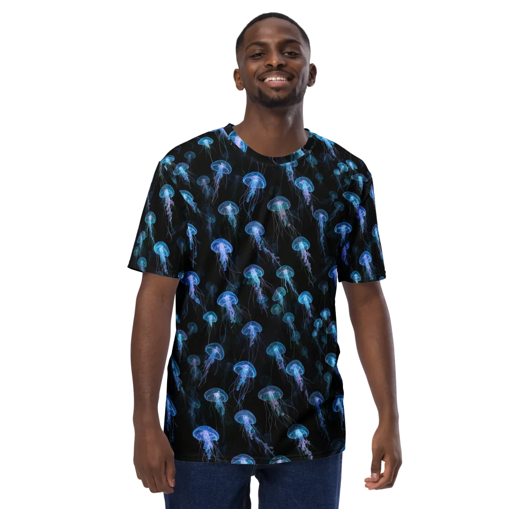 Deep Sea Reverie on Men's Crew Neck T-Shirt — Front