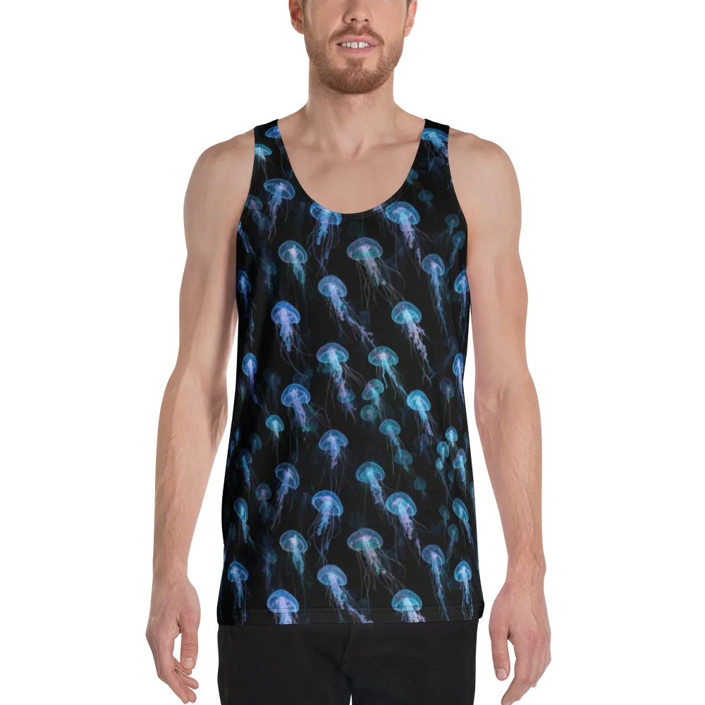 Deep Sea Reverie on Men's Tank Top — Front