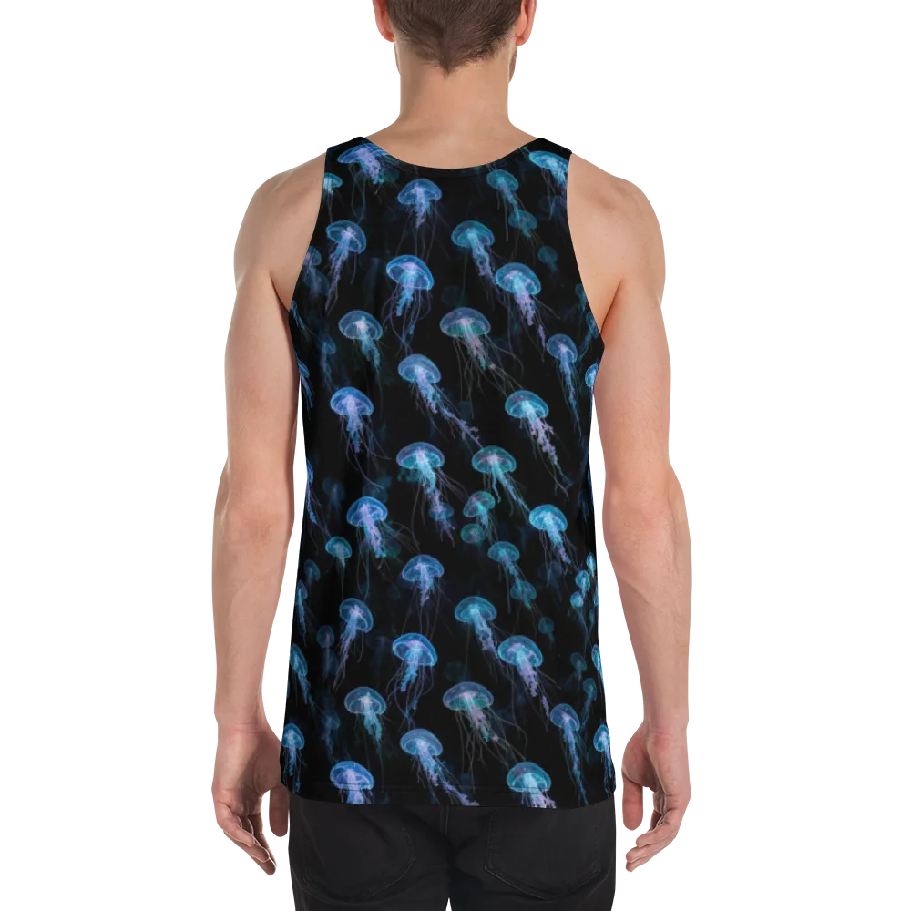 Deep Sea Reverie on Men's Tank Top — Back