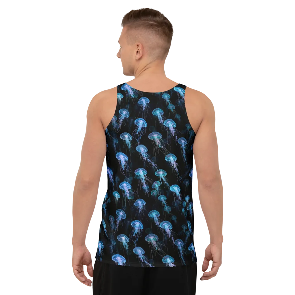 Deep Sea Reverie on Men's Tank Top — Back