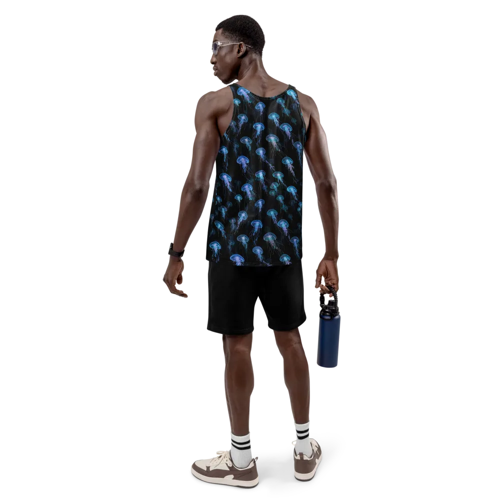 Deep Sea Reverie on Men's Tank Top — Back