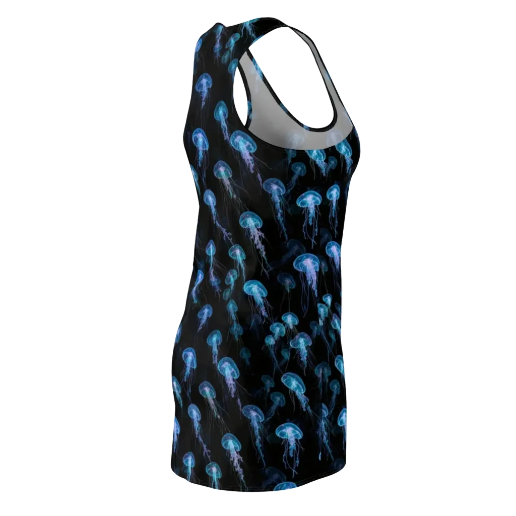 Deep Sea Reverie on Racerback Dress — Back Side