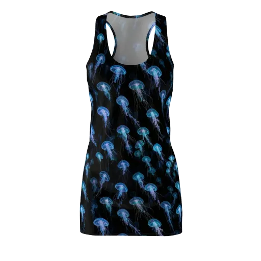 Deep Sea Reverie on a Racerback Dress