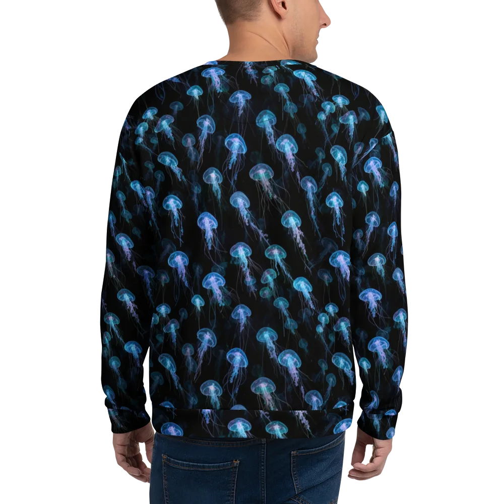 Deep Sea Reverie on Sweatshirt — Back
