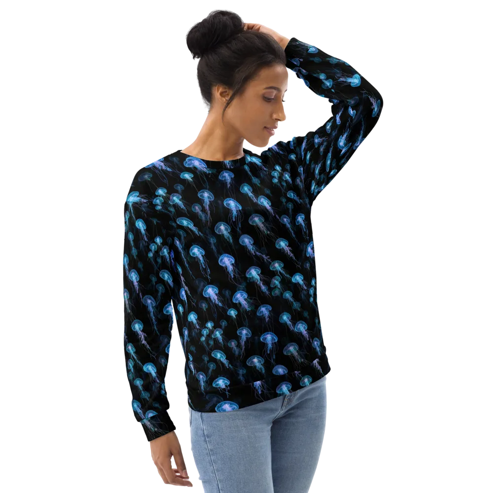 Deep Sea Reverie on Sweatshirt — Right Front