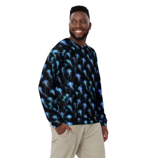 Deep Sea Reverie on a Sweatshirt