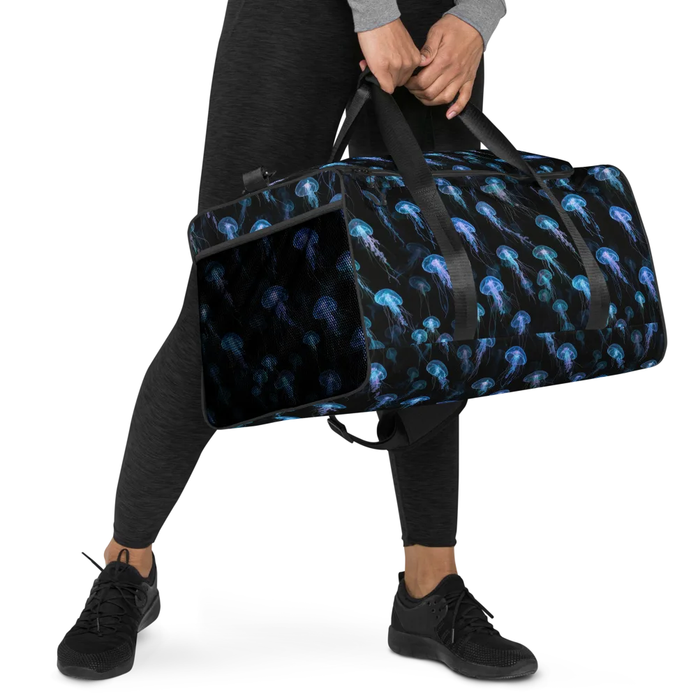 Deep Sea Reverie on Duffle Bag — Right Front