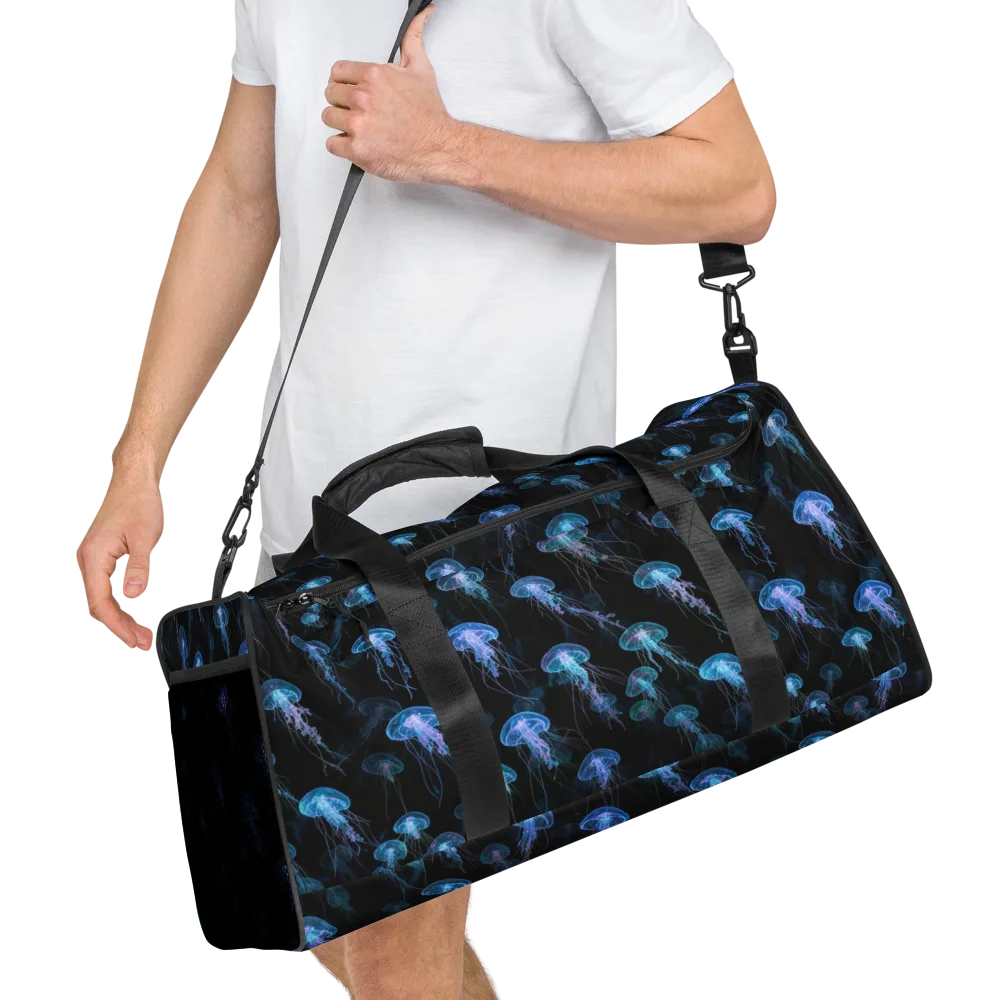 Deep Sea Reverie on Duffle Bag — Right Front