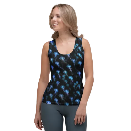 Deep Sea Reverie on a Women's Tank Top