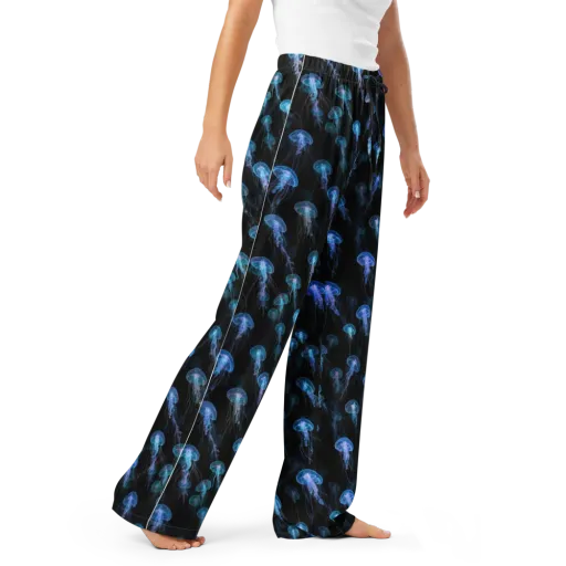 Deep Sea Reverie on a Women's Pajama Pants